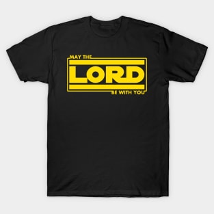 May The Lord Be With You Sci-Fi Christian T-Shirt